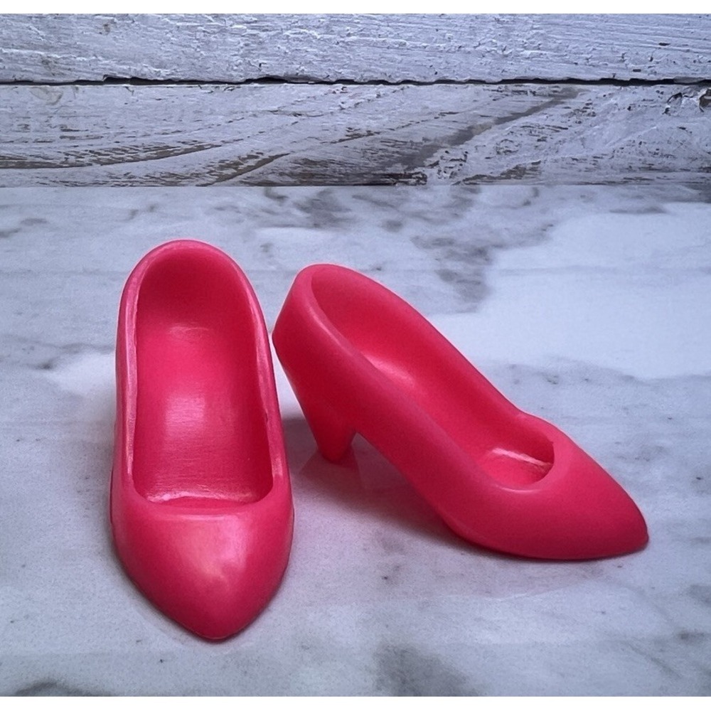 Jem & The Holograms Hot Pink Shoes Pumps Vintage